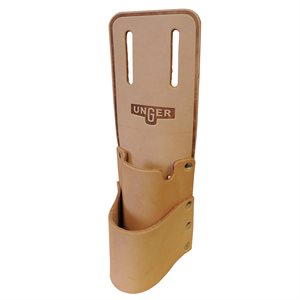 Porte Raclettes Unger double en cuir Beige