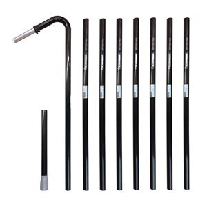 Black Knight Pole kit 2 inch 40 feets