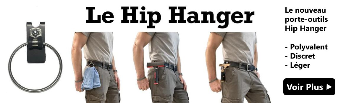 Le nouveau porte outil Hip Hanger